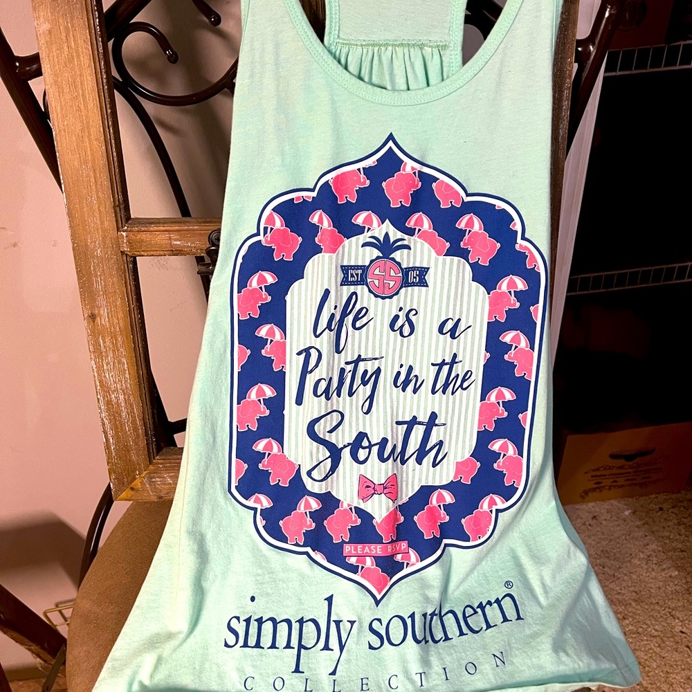Simply Southern Tank Top NWOT